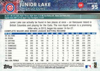 2015 Topps - Limited #95 Junior Lake Back