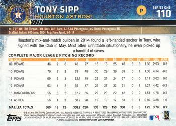 2015 Topps - Limited #110 Tony Sipp Back