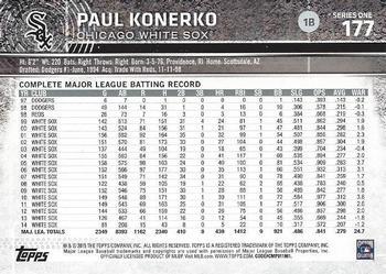 2015 Topps - Limited #177 Paul Konerko Back