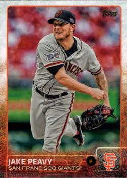 2015 Topps - Limited #228 Jake Peavy Front