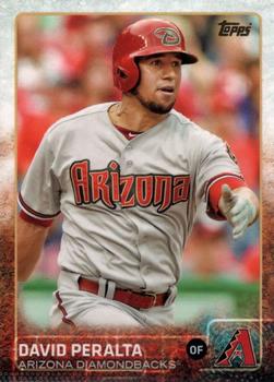 2015 Topps - Limited #260 David Peralta Front