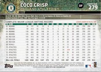 2015 Topps - Limited #279 Coco Crisp Back