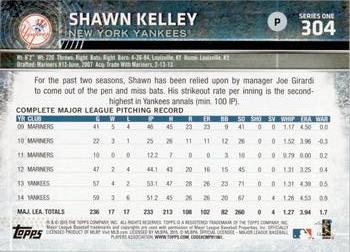 2015 Topps - Limited #304 Shawn Kelley Back