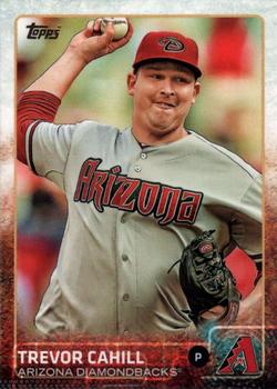 2015 Topps - Limited #346 Trevor Cahill Front