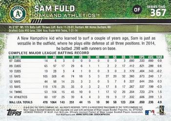 2015 Topps - Limited #367 Sam Fuld Back