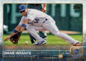 2015 Topps - Limited #419 Omar Infante Front