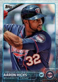 2015 Topps - Limited #457 Aaron Hicks Front