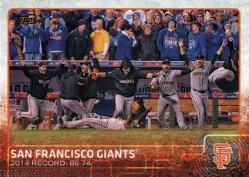 2015 Topps - Limited #460 San Francisco Giants Front