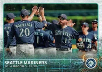 2015 Topps - Limited #465 Seattle Mariners Front