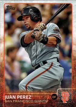2015 Topps - Limited #475 Juan Perez Front