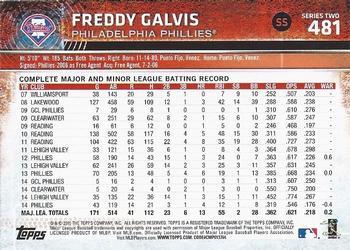 2015 Topps - Limited #481 Freddy Galvis Back