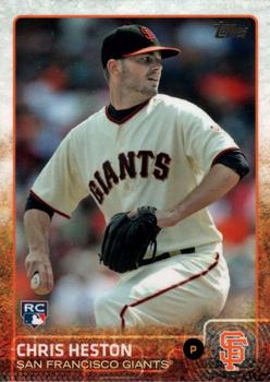 2015 Topps - Limited #530 Chris Heston Front