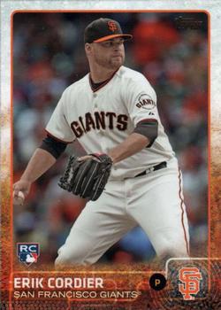 2015 Topps - Limited #535 Erik Cordier Front