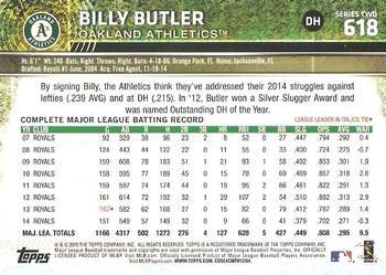 2015 Topps - Limited #618 Billy Butler Back