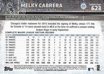 2015 Topps - Limited #623 Melky Cabrera Back