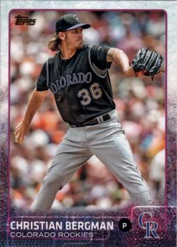 2015 Topps - Limited #682 Christian Bergman Front