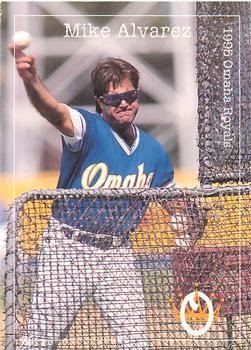 1995 Multi-Ad Omaha Royals #NNO Mike Alvarez Front