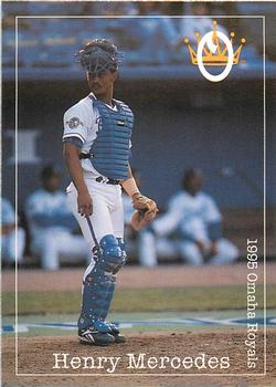 1995 Multi-Ad Omaha Royals #NNO Henry Mercedes Front