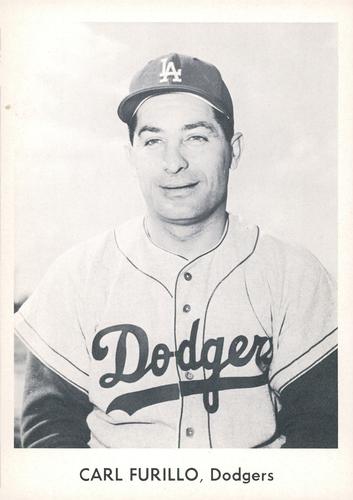 1959 Danny Goodman Los Angeles Dodgers #NNO Carl Furillo Front