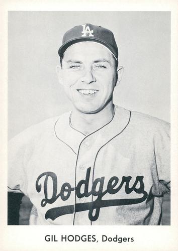 1959 Danny Goodman Los Angeles Dodgers #NNO Gil Hodges Front