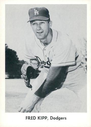 1959 Danny Goodman Los Angeles Dodgers #NNO Fred Kipp Front