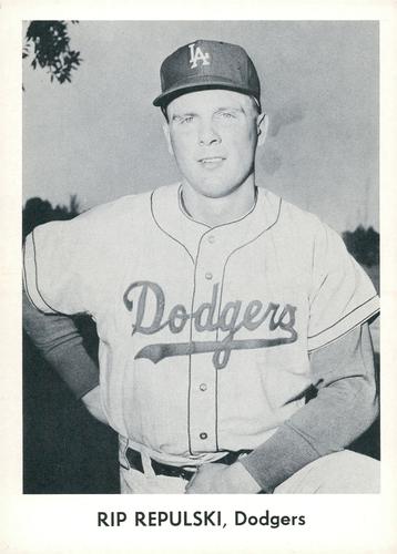 1959 Danny Goodman Los Angeles Dodgers #NNO Rip Repulski Front