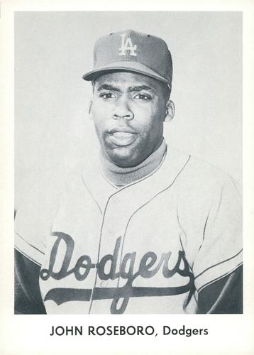 1959 Danny Goodman Los Angeles Dodgers #NNO John Roseboro Front