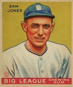 1934 World Wide Gum (V354) #31 Sad Sam Jones Front