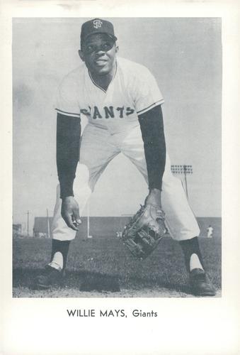 1964 Sports Service San Francisco Giants #NNO Willie Mays Front