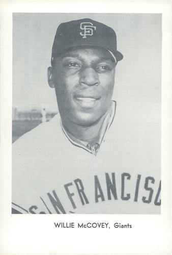 1964 Sports Service San Francisco Giants #NNO Willie McCovey Front