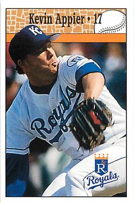 1997 Kansas City Royals Police #NNO Kevin Appier Front