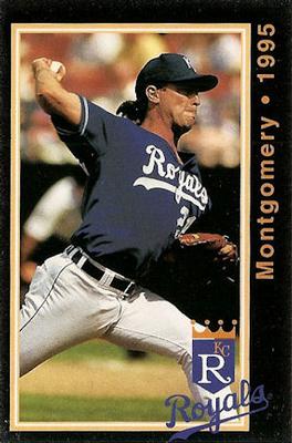 1995 Kansas City Royals Police #21 Jeff Montgomery Front