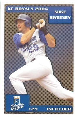 2004 Kansas City Royals Police #NNO Mike Sweeney Front