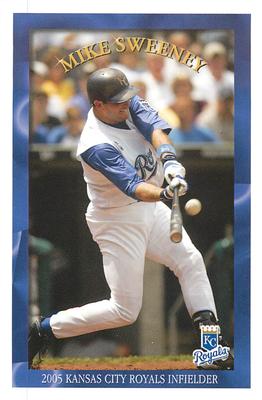 2005 Kansas City Royals Police #NNO Mike Sweeney Front