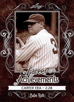 2016 Leaf Babe Ruth Collection - Career Achievements #CA-04 Babe Ruth Front