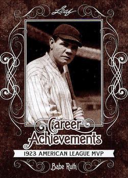 2016 Leaf Babe Ruth Collection - Career Achievements #CA-05 Babe Ruth Front