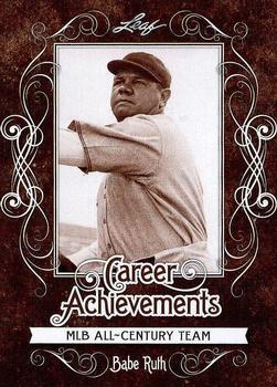 2016 Leaf Babe Ruth Collection - Career Achievements #CA-10 Babe Ruth Front