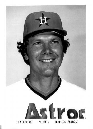 1977 Houston Astros 5x7 Photos #NNO Ken Forsch Front
