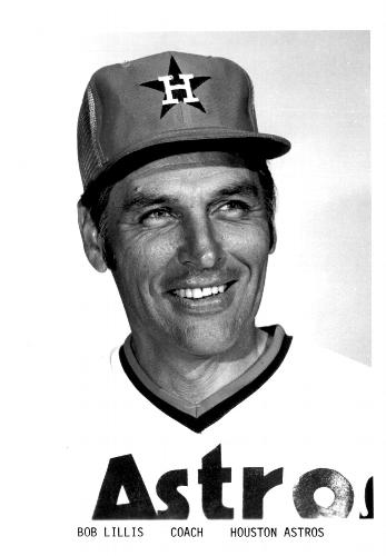 1977 Houston Astros 5x7 Photos #NNO Bob Lillis Front
