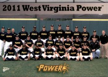 2011 MultiAd West Virginia Power #31 Team Photo Front