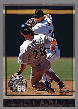 1998 Topps Opening Day #17 Jeff Kent Front