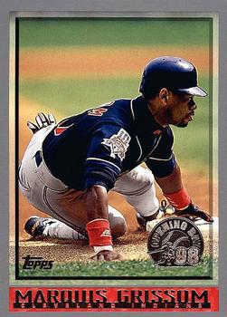 1998 Topps Opening Day #37 Marquis Grissom Front