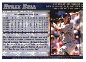 1998 Topps Opening Day #126 Derek Bell Back