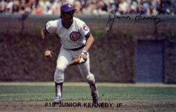 1982 Red Lobster Chicago Cubs #NNO Junior Kennedy Front