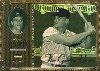 2000 Upper Deck Yankees Legends - The Golden Years #GY6 Roger Maris  Front