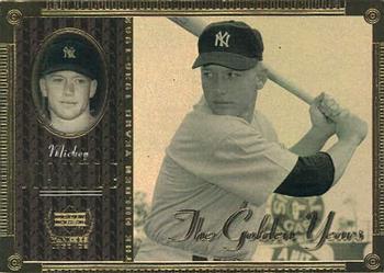 2000 Upper Deck Yankees Legends - The Golden Years #GY7 Mickey Mantle  Front