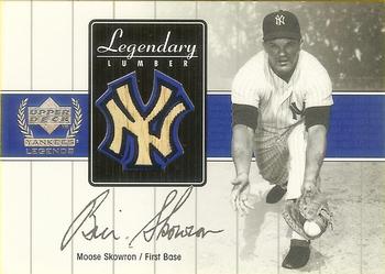 2000 Upper Deck Yankees Legends - Legendary Lumber #MS-LL Moose Skowron Front