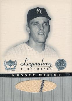2000 Upper Deck Yankees Legends - Legendary Pinstripes #RM-LP Roger Maris  Front
