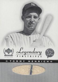 2000 Upper Deck Yankees Legends - Legendary Pinstripes #TH-LP Tommy Henrich  Front
