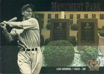 2000 Upper Deck Yankees Legends - Monument Park #MP1 Lou Gehrig  Front